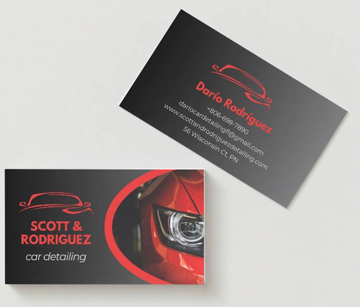 Presentation cards